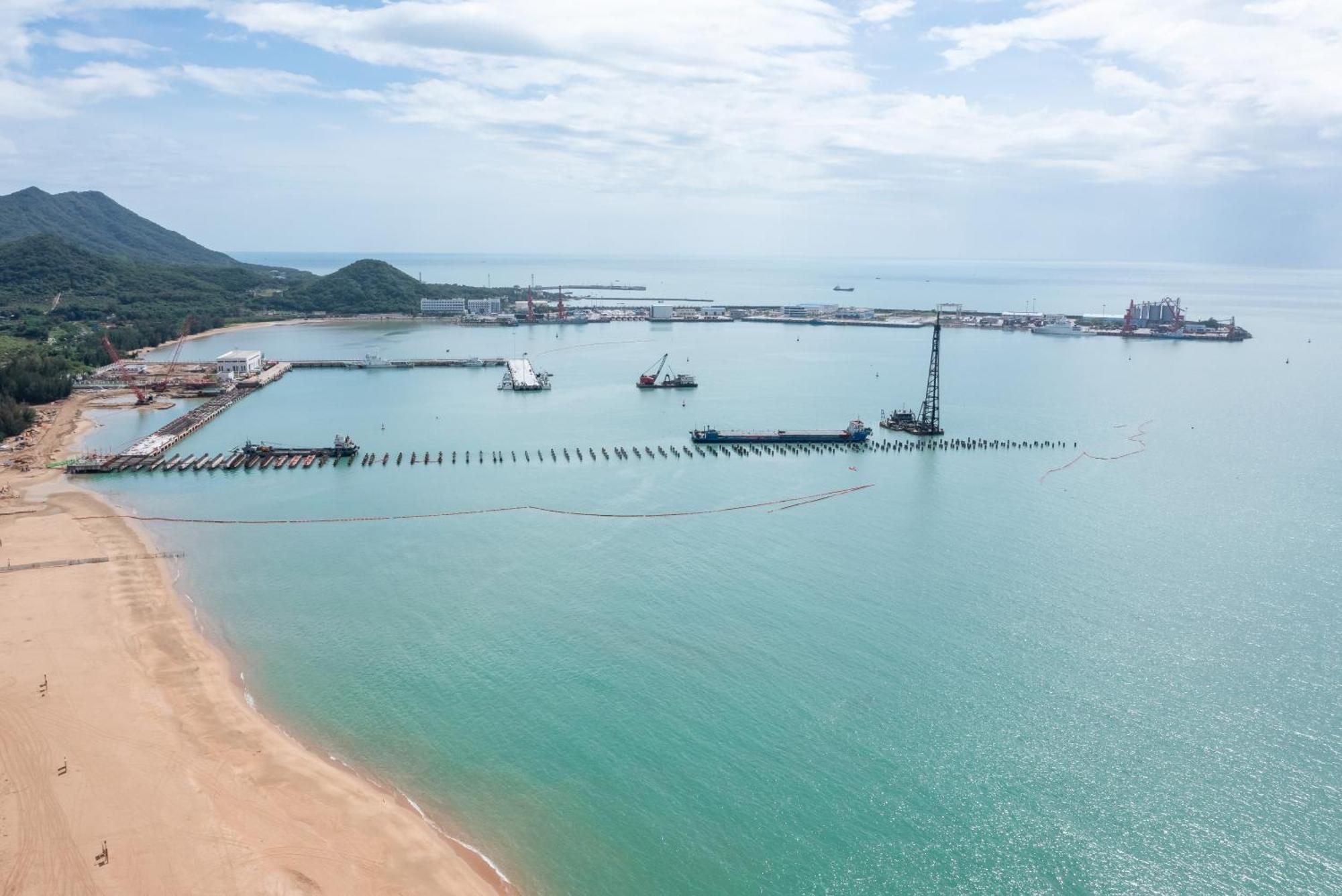 Puhai Sea View Apt By Hailan Tour At Sanya Yazhou Bay#Only 100 Meters To Beach And Sea Swimming Area Exterior foto